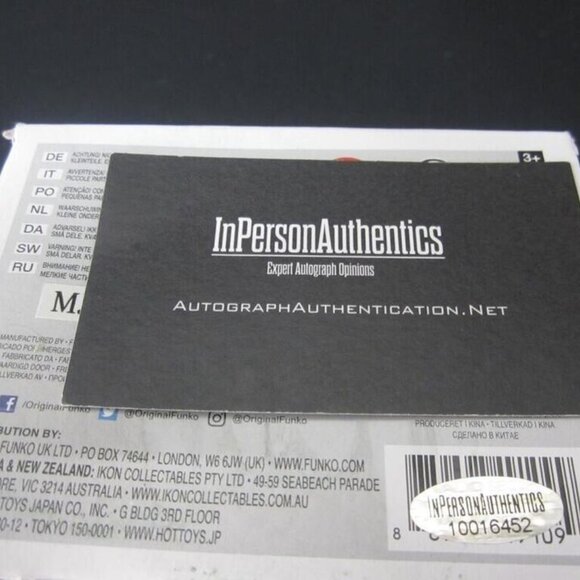 Bill Murray signed Funko Pop! ZOMBIELAND BILL MURRAY #1000 w/COA - Picture 2 of 2